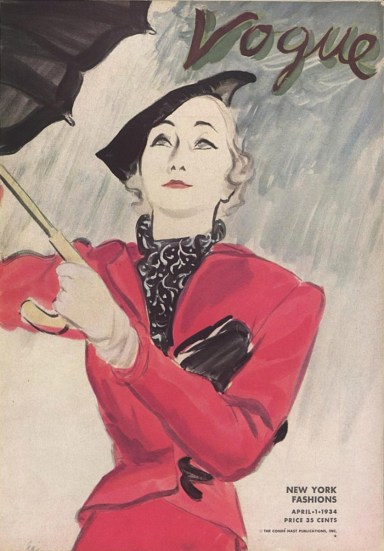 Vogue cover 1934 Schiaparelli
