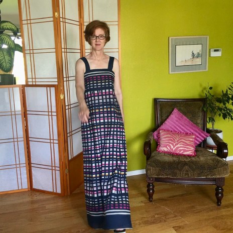 vogue 8893 maxi dress