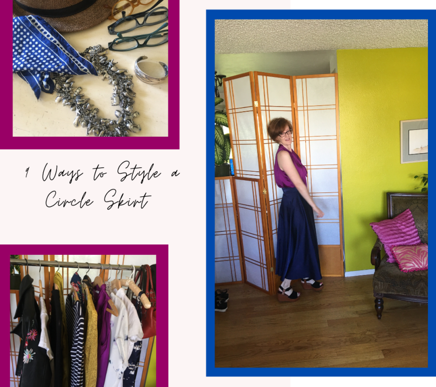 style a circle skirt